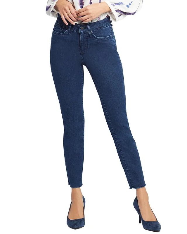 Women's wide - leg dress pants Bootcut women jeans to complement various shoe styles NYDJ Sheri Mystique Ankle Jean Women's wide - leg dress pants Bootcut women jeans to complement various shoe styles NYDJ Sheri Mystique Ankle Jean