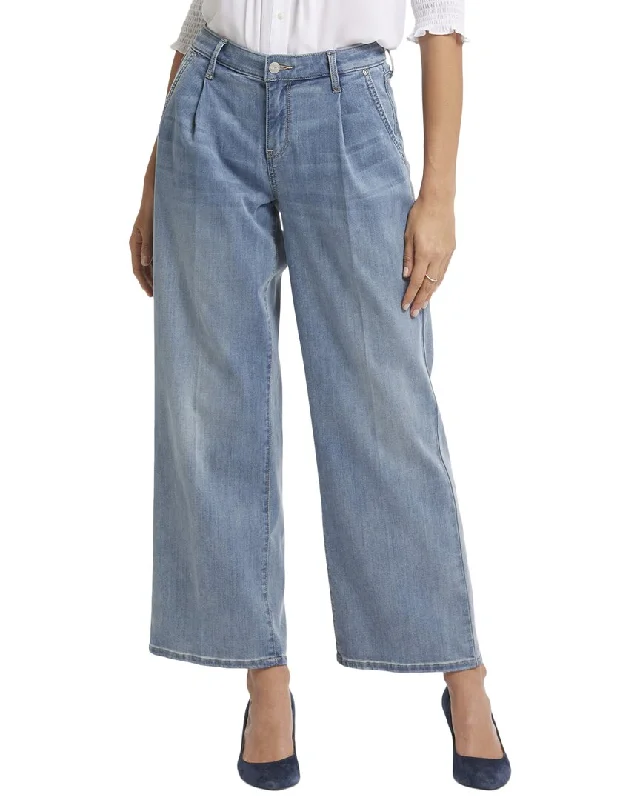 Women's one - piece jumpsuit pants Embroidered women jeans with intricate patterns NYDJ Teresa Indigo Stream Ankle Crop Jean Women's one - piece jumpsuit pants Embroidered women jeans with intricate patterns NYDJ Teresa Indigo Stream Ankle Crop Jean