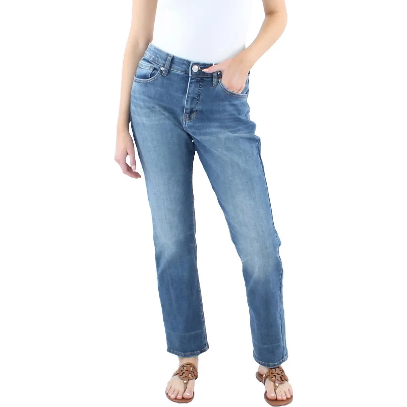 Women's tall - length straight pants Skinny women jeans with a form - fitting design Stella Womens High Rise Stretch Straight Leg Jeans Women's tall - length straight pants Skinny women jeans with a form - fitting design Stella Womens High Rise Stretch Straight Leg Jeans