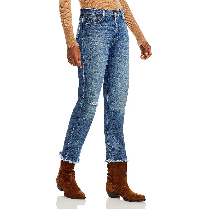 Women's paisley bohemian pants Embroidered women jeans with intricate patterns The Honor Womens Straight Cropped Ankle Jeans Women's paisley bohemian pants Embroidered women jeans with intricate patterns The Honor Womens Straight Cropped Ankle Jeans