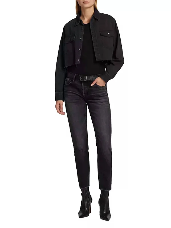 Women's two - piece pant set Ripped women jeans for a rebellious and fashion - forward style Vintage Vellflower Tapered In 020 Black Women's two - piece pant set Ripped women jeans for a rebellious and fashion - forward style Vintage Vellflower Tapered In 020 Black