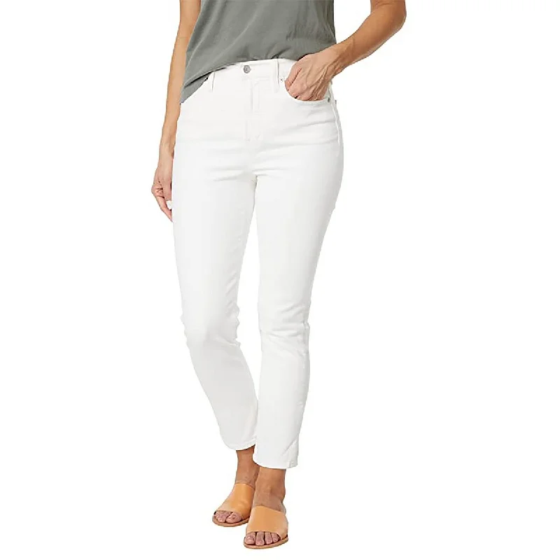 Women's polyester workout pants Button - fly women jeans with a traditional touch Womens Cropped Ankle Straight Leg Jeans Women's polyester workout pants Button - fly women jeans with a traditional touch Womens Cropped Ankle Straight Leg Jeans