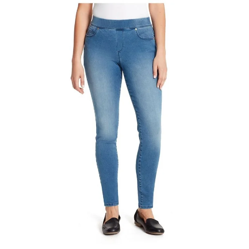 Women's pants for dancing Acid - wash women jeans with a retro finish Womens Slimming High Rise Ankle Jeans