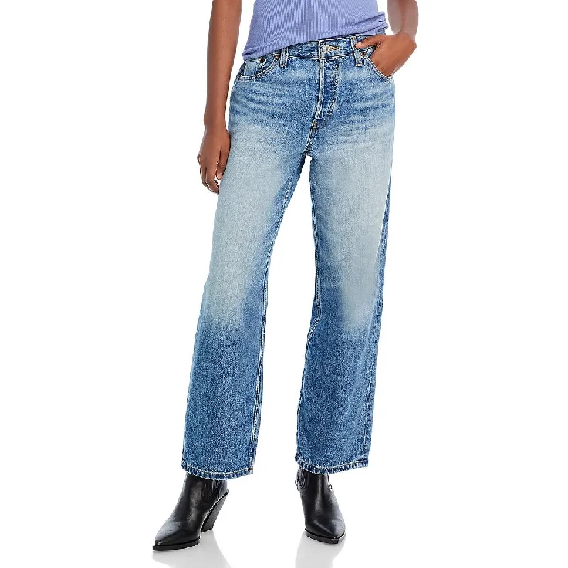 Women's pants for office meetings High - waisted women jeans for a flattering silhouette Womens Wide Leg Button Fly High-Waisted Jeans Women's pants for office meetings High - waisted women jeans for a flattering silhouette Womens Wide Leg Button Fly High-Waisted Jeans