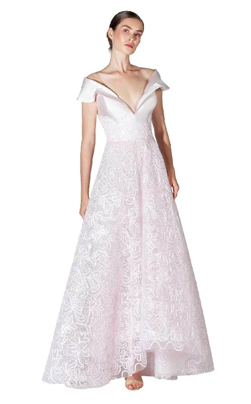 Wedding guest dresses with tassel - adorned belts and A - line skirtsBESIDE BC1433 - Pleated Deep V-Neck Evening Dress