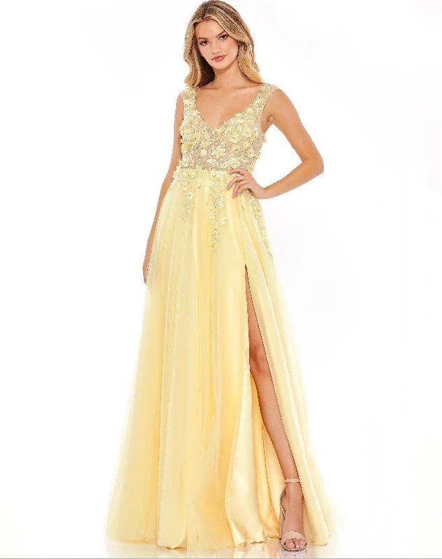 Bodycon dress for a cocktail party​Mac Duggal 11201 Long Formal Prom Ball Gown