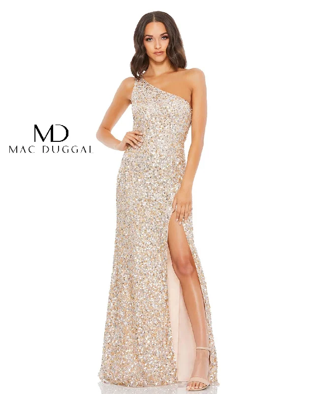 Mini bodycon dress for a night out on the town​Mac Duggal 10729 Long Shoulder Prom Dress Sale