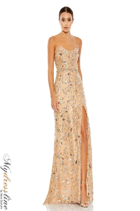 Formal dresses with tassel - adorned belts and tiered skirts for a stylish and festive formal eventMac Duggal 68049 Formal dresses with tassel - adorned belts and tiered skirts for a stylish and festive formal eventMac Duggal 68049