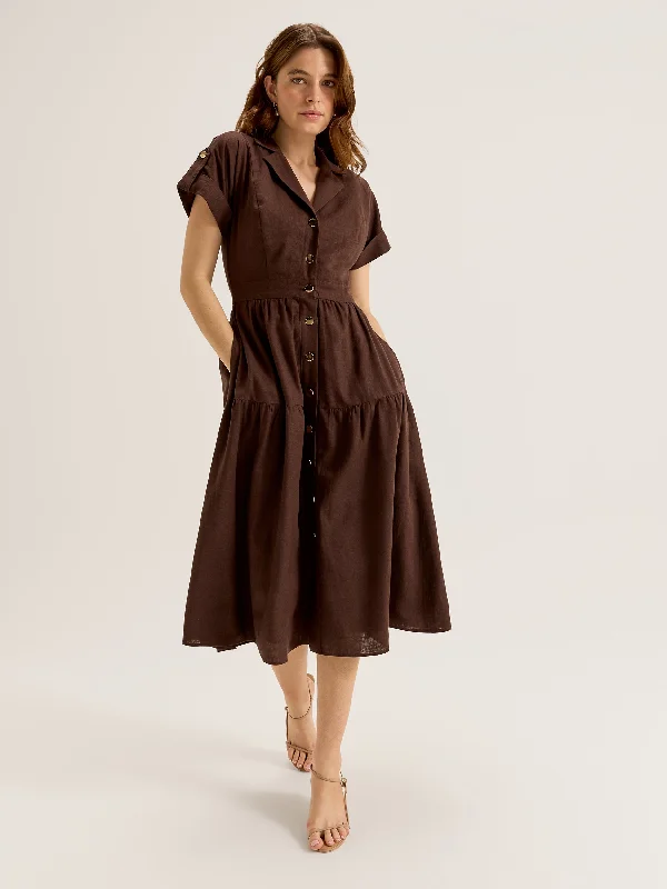 Formal dresses with asymmetric ruffled hems and high - low designs for a fashion - forward and dynamic appearanceMajorca Dress Formal dresses with asymmetric ruffled hems and high - low designs for a fashion - forward and dynamic appearanceMajorca Dress