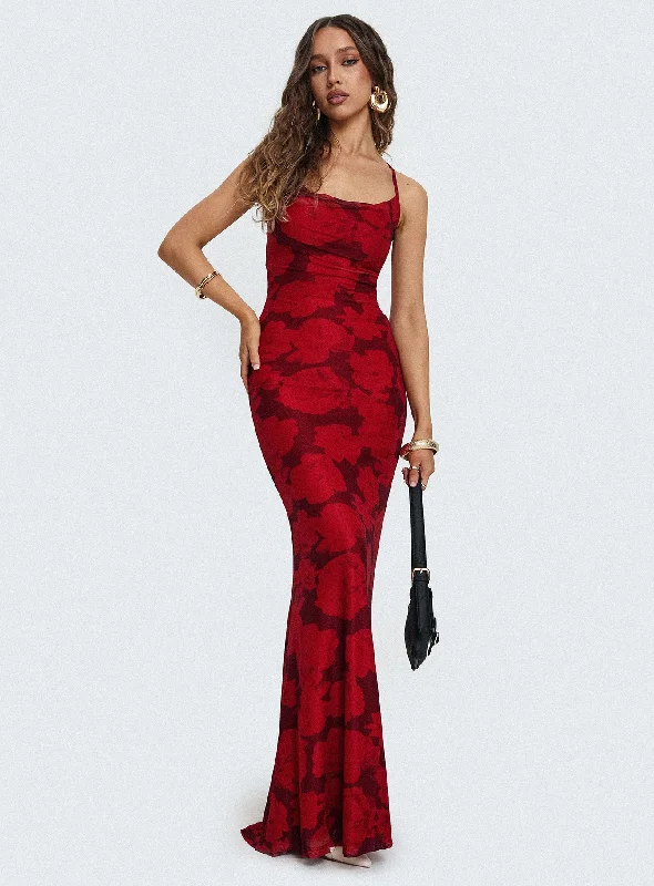 Long - train formal dresses in chiffon for a dramatic prom entranceRosarie Maxi Dress Multi Long - train formal dresses in chiffon for a dramatic prom entranceRosarie Maxi Dress Multi