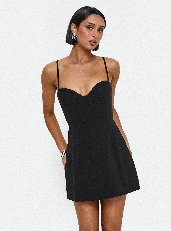 Prom dresses with ruched bodices and organza sleeves for a romantic lookRummy Mini Dress Black Prom dresses with ruched bodices and organza sleeves for a romantic lookRummy Mini Dress Black