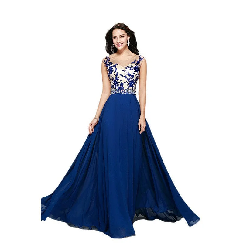 Sleeveless formal dresses with sequined straps and a - line skirts for a classic formal eventS4284F 2022 new high quality Banquet Dignified Atmosphere Long party gowns for women evening dress Sleeveless formal dresses with sequined straps and a - line skirts for a classic formal eventS4284F 2022 new high quality Banquet Dignified Atmosphere Long party gowns for women evening dress