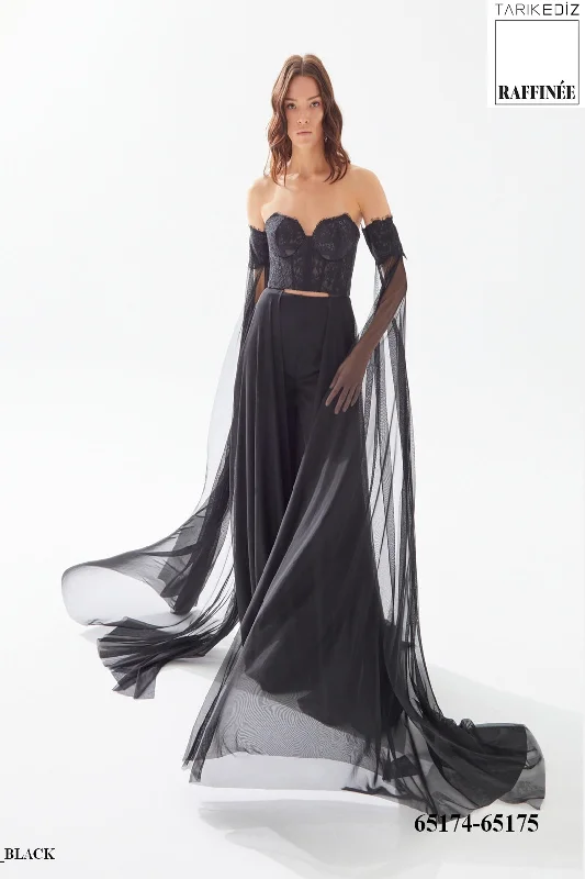 Formal dresses with abstract print panels and rhinestone embellishments for a unique formal eventTarik Ediz 65174 Formal dresses with abstract print panels and rhinestone embellishments for a unique formal eventTarik Ediz 65174