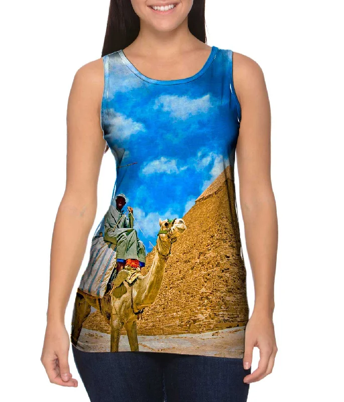 Women's Sleeveless Ribbed Tank Tops for a Trendy LookCamel Ride