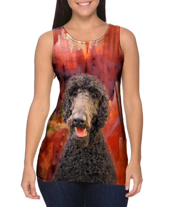 Square Neck Women's Organic Cotton Tank Tops in Earth TonesCanyon Poodle