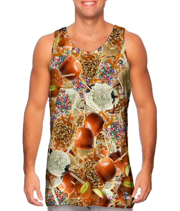 Plunge Neck Women's Seamless Tank Tops for a Smooth FitCarmel Apples Jumbo