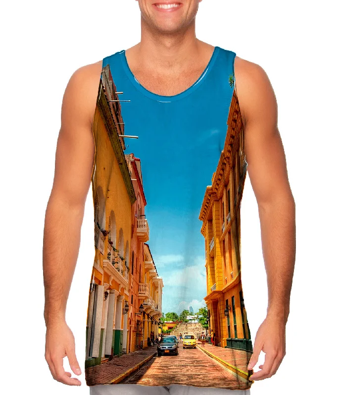 Plus Size Women's Glitter - Trimmed Tank Tops for Party NightsCartagena Colombia