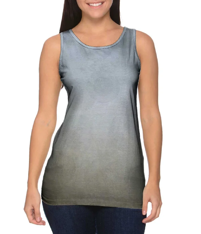 Plus Size Women's Ruffled Hem Tank Tops with Floral PrintsCat 002