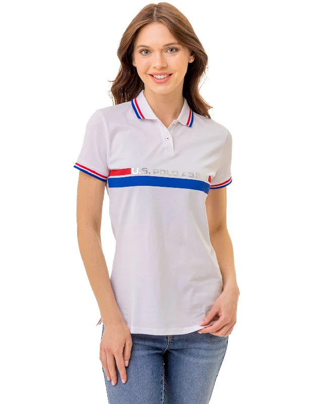 DUAL SIGNATURE STRIPE POLO SHIRT