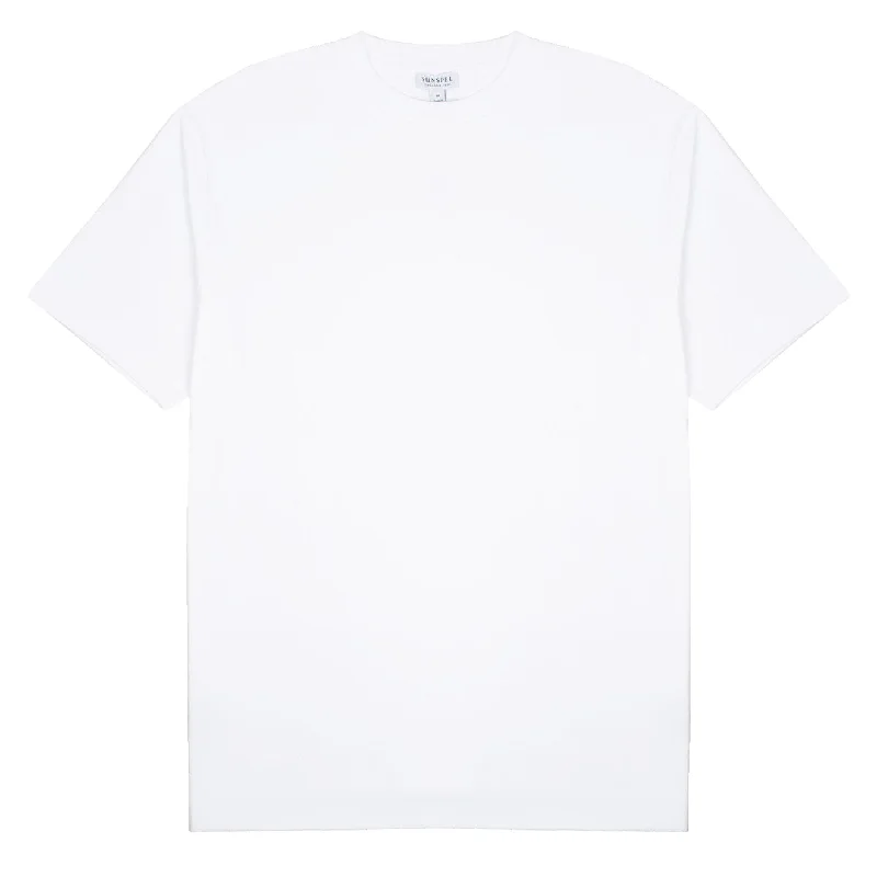 Sunspel Womens Oversized T-Shirt White