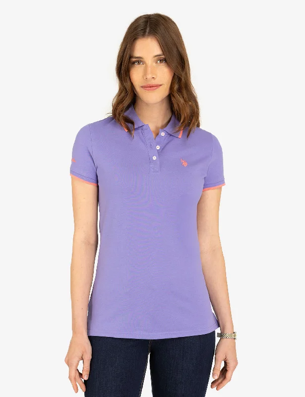 TIPPED SOLID POLO SHIRT