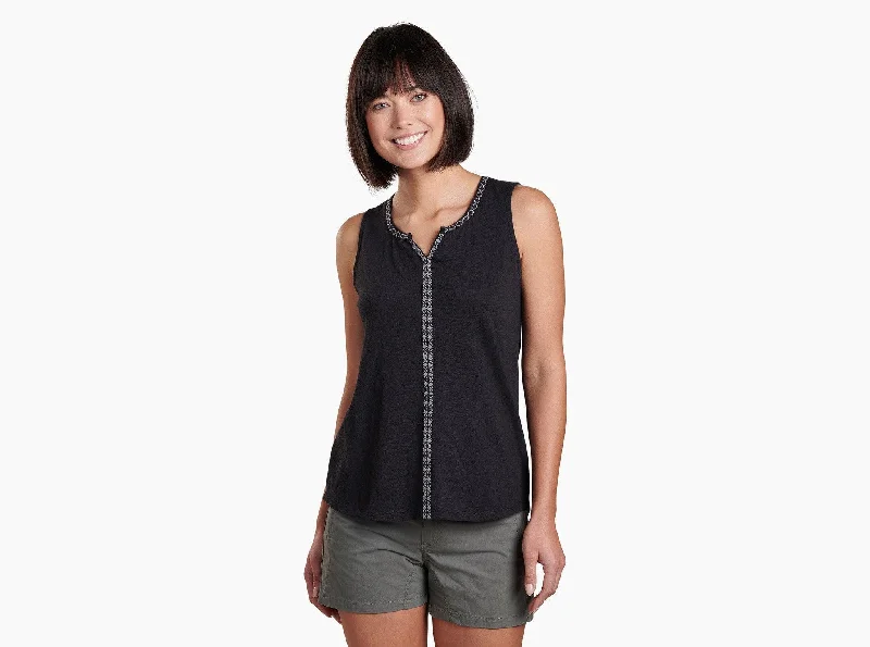Cable - Knit Women Long Sleeve Top with a Cozy TextureWomen's Shay Tank - Black
