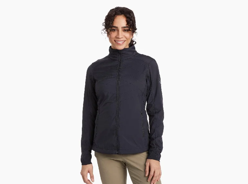 Turtleneck Women Long Sleeve Top for Cold Winter DaysWomen's The One Jacket - Raven