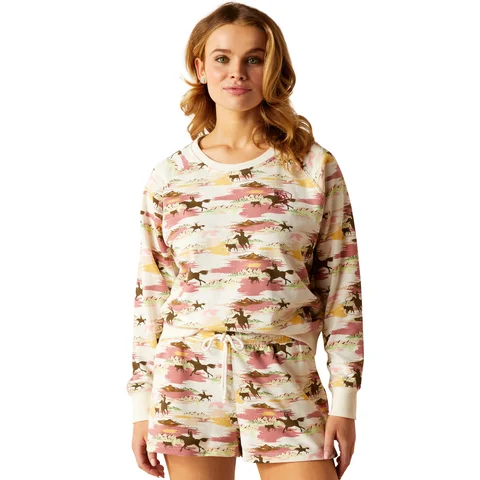 Plaid Women Long Sleeve Top for a Preppy VibeWomen's Hawaiian Sweatshirt - Hawaiian Print Plaid Women Long Sleeve Top for a Preppy VibeWomen's Hawaiian Sweatshirt - Hawaiian Print