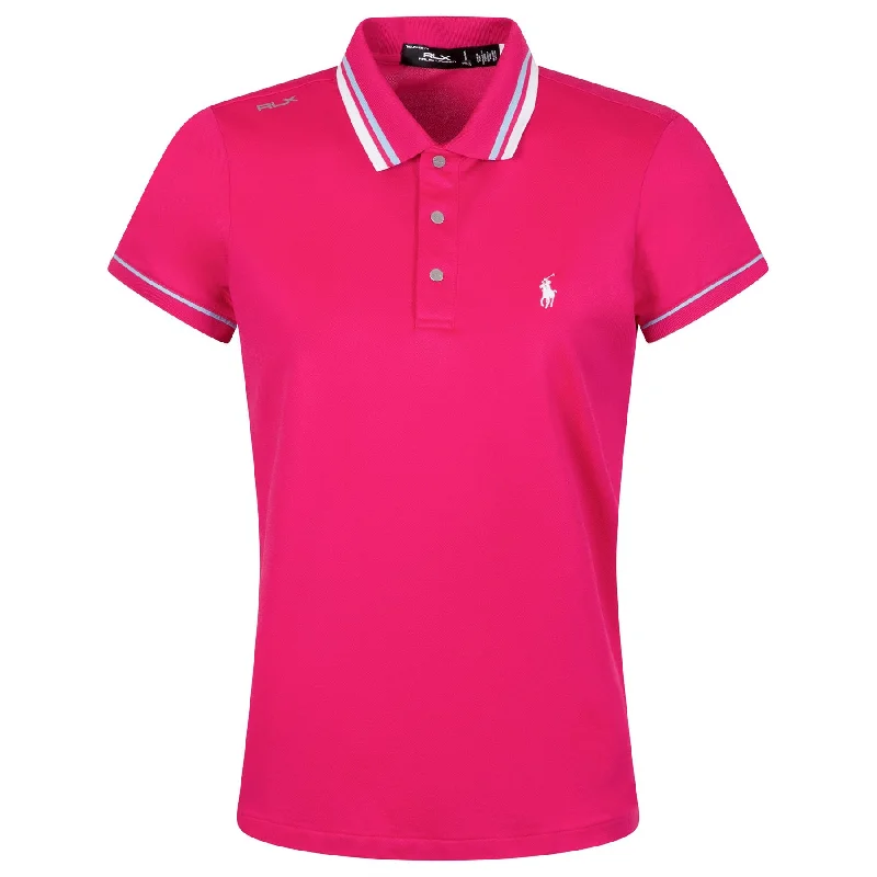 Womens RLX Tour Pique Polo Bright Pink - AW24