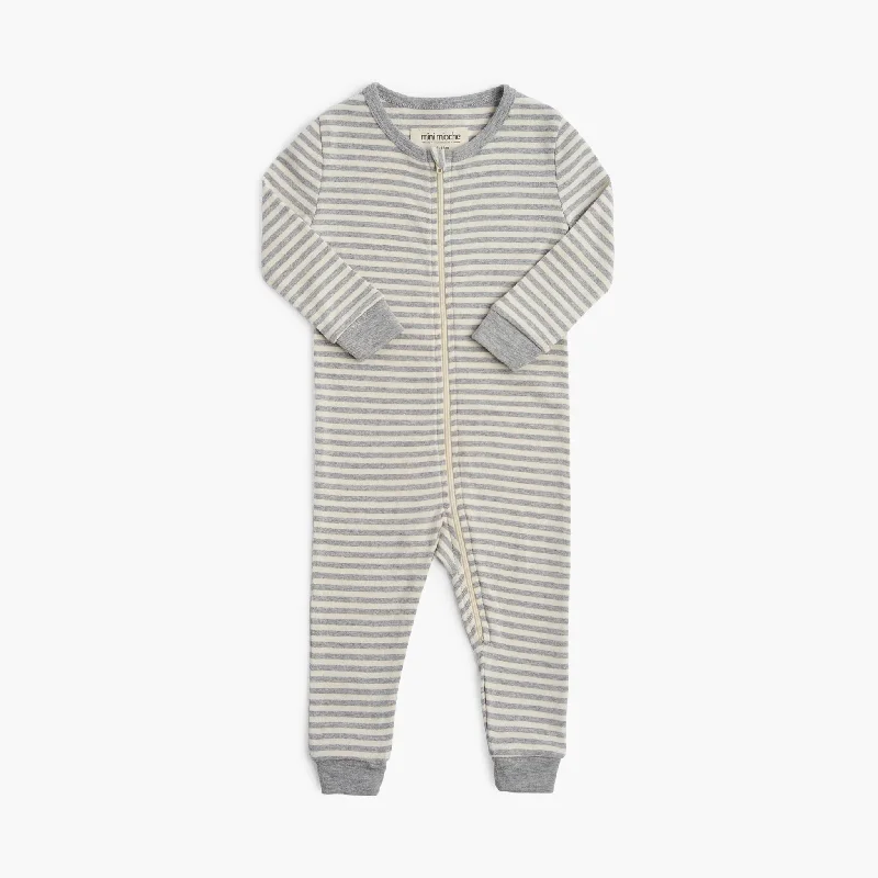 Heather Grey Stripe