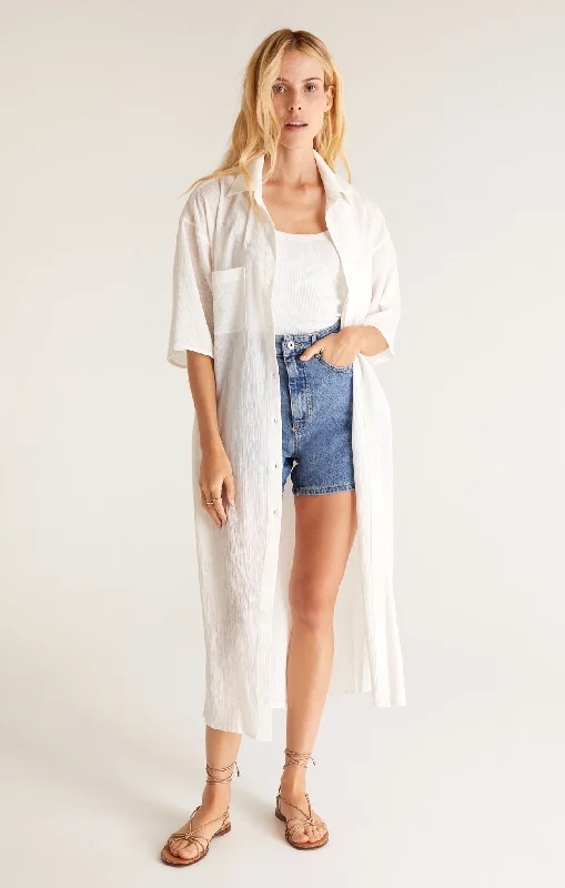 LINA BUTTON UP DUSTER