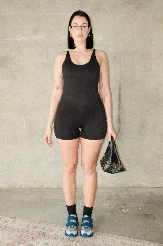 Neon Bodysuits to Stand Out at PartiesLuxe Bodysuit – Black