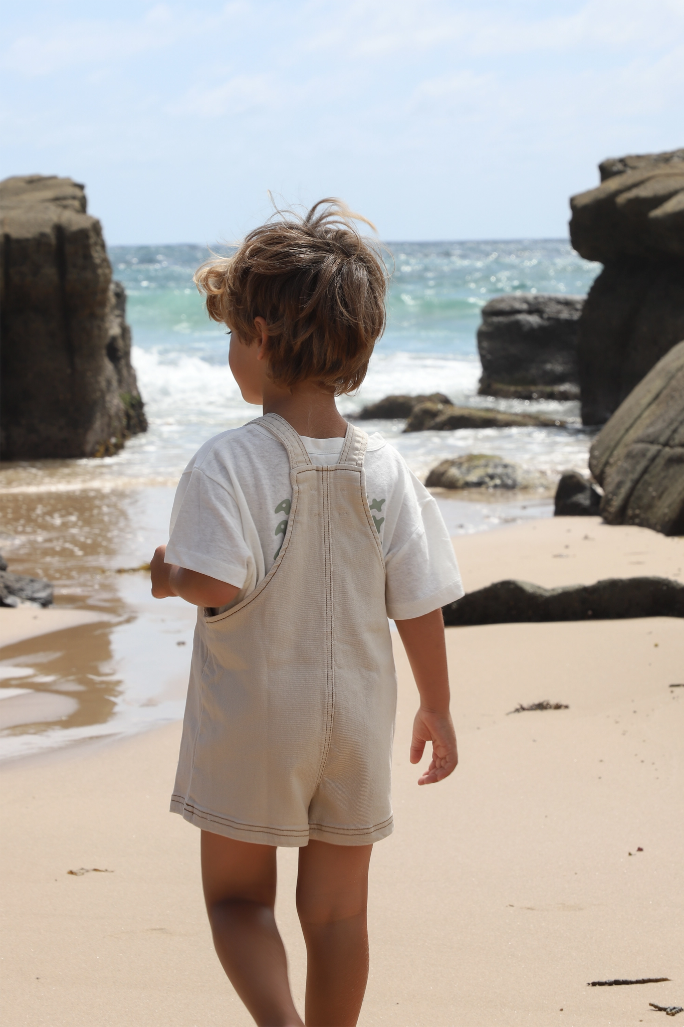 Women's Cargo - Style One - Pieces in Khaki with Pockets for a Practical and Stylish Outdoor LookMini Denim Overalls