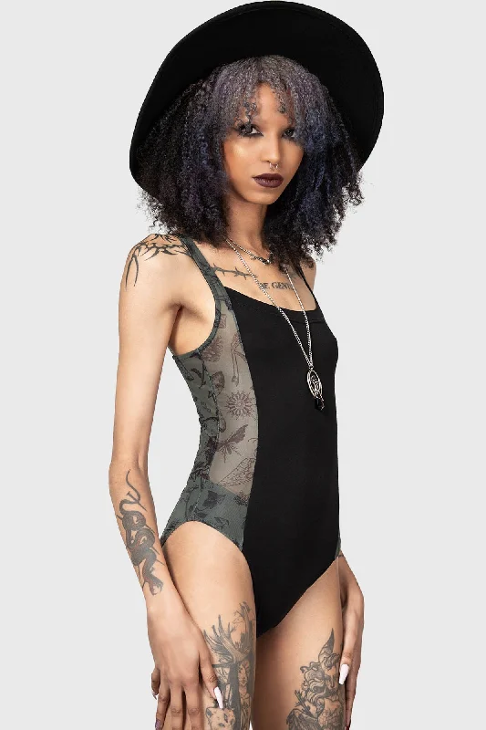 Lace Bodysuits for a Sexy and Elegant Bedroom LookNight Lichen Bodysuit