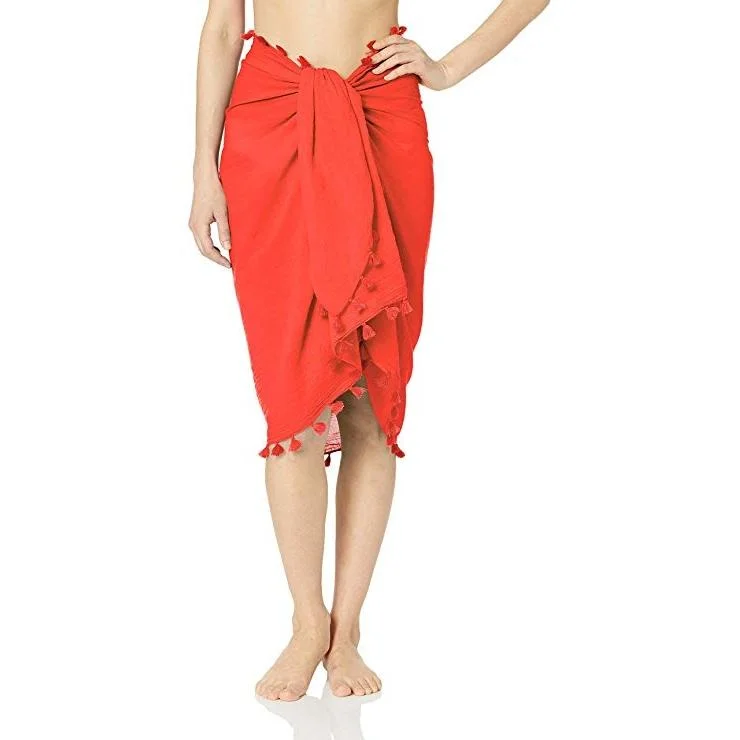 Vintage - inspired cover ups for a retro beach styleCOTTON GAUZE SARONG