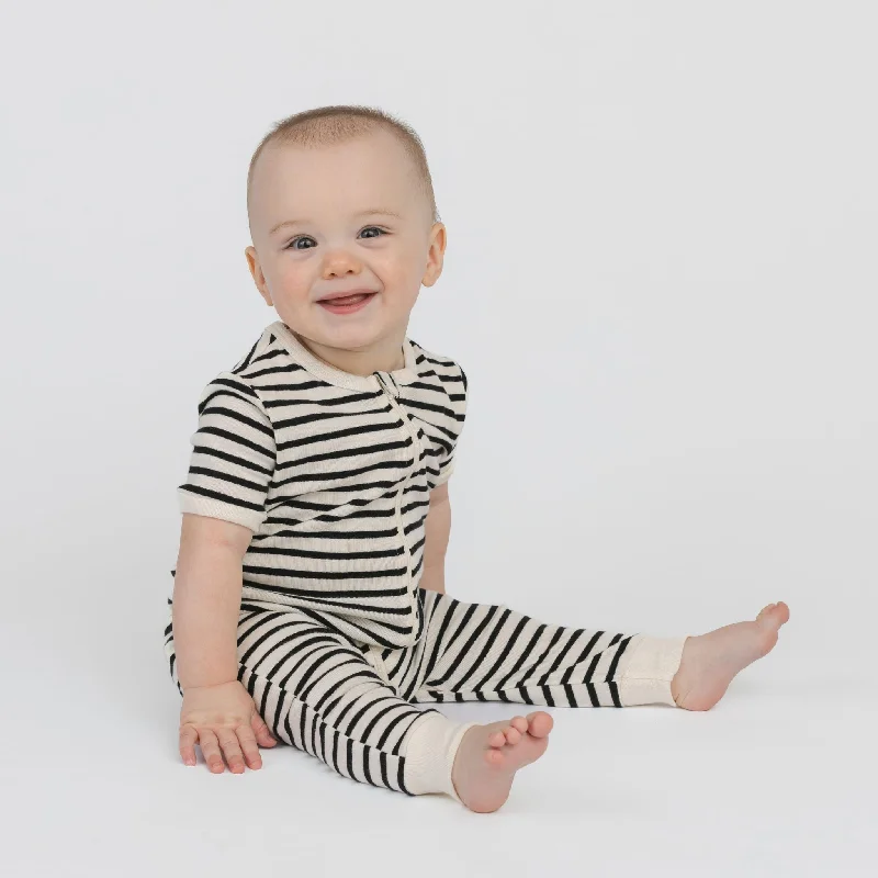 Women's Long - Sleeve Turtleneck One - Pieces in Navy for a Sophisticated Winter EnsembleDreamy Shortie Sleeper Romper