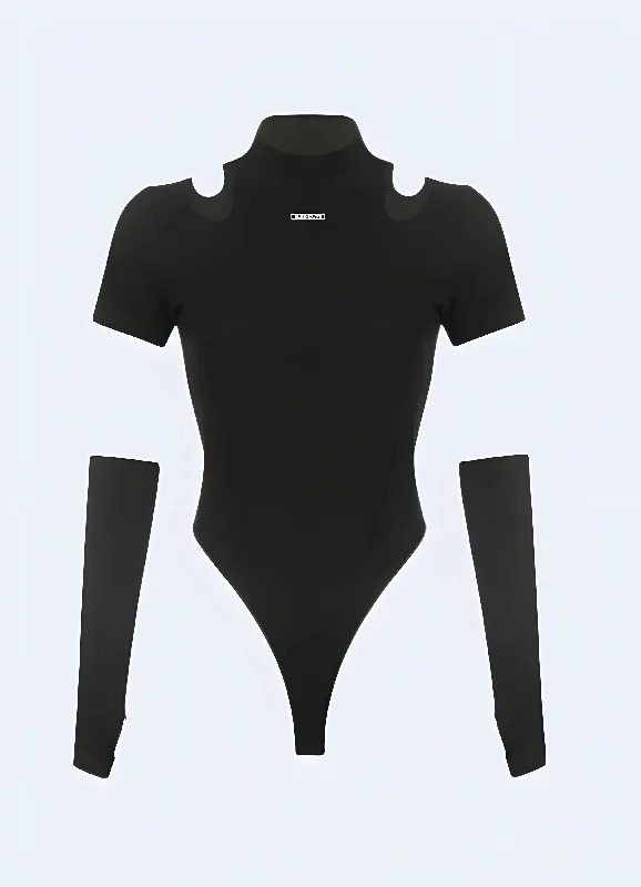 Button - Front Bodysuits with a Classic and Timeless AppealTactical Bodysuit