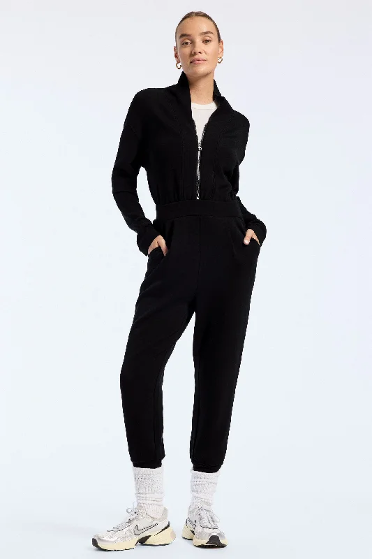 Women's Cargo - Style One - Pieces in Khaki with Pockets for a Practical and Stylish Outdoor LookTalia Jumpsuit - Black