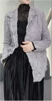 Split - hem cover ups for a more dynamic and stylish appearanceVanite Couture Jacket 2316 F24