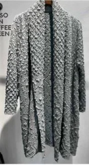 Maternity stretchy cover ups for pregnant beachgoersVanite Couture jacket Stone 82020