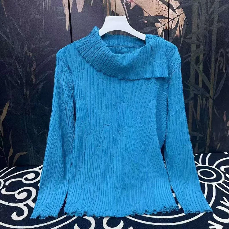 Vanite Couture Top 240820 Blue F24